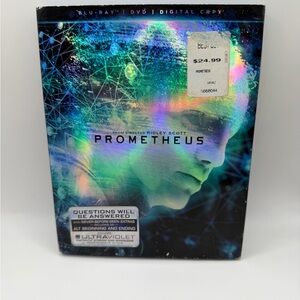 Prometheus Blu-ray DVD